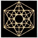 Sacred Geometry: Metatron Canvas 12  x 12 