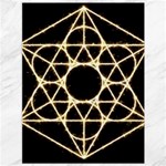 Sacred Geometry: Metatron Canvas 36  x 48 