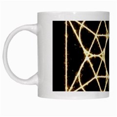 Sacred Geometry: Metatron White Mug from ArtsNow.com Left