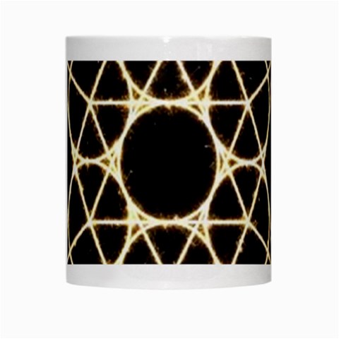 Sacred Geometry: Metatron White Mug from ArtsNow.com Center