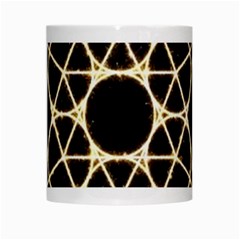 Sacred Geometry: Metatron White Mug from ArtsNow.com Center
