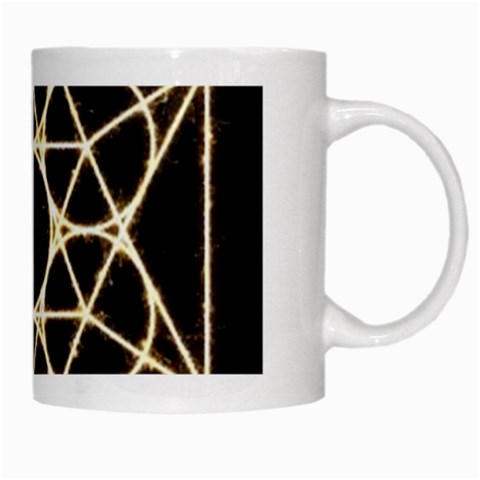 Sacred Geometry: Metatron White Mug from ArtsNow.com Right