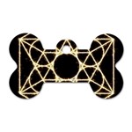 Sacred Geometry: Metatron Dog Tag Bone (Two Sides)