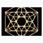 Sacred Geometry: Metatron Large Glasses Cloth