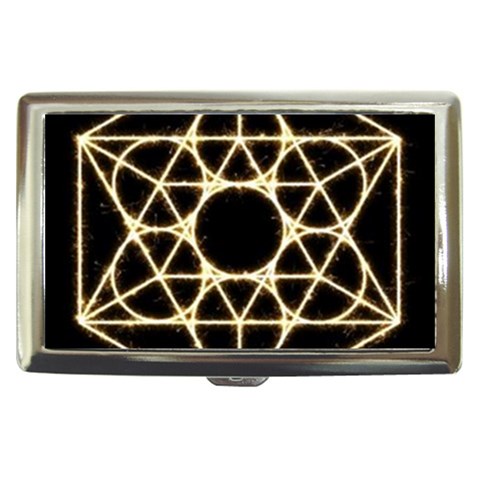 Sacred Geometry: Metatron Cigarette Money Case from ArtsNow.com Front
