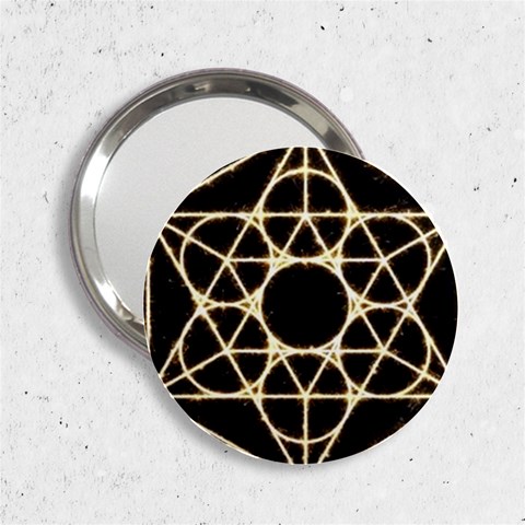 Sacred Geometry: Metatron 2.25  Handbag Mirror from ArtsNow.com Front