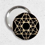 Sacred Geometry: Metatron 2.25  Handbag Mirror