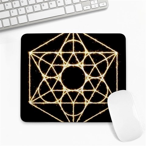 Sacred Geometry: Metatron Large Mousepad from ArtsNow.com Front