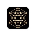 Sacred Geometry: Metatron Rubber Coaster (Square)