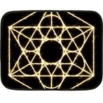 Sacred Geometry: Metatron Fleece Blanket (Mini)