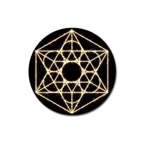 Sacred Geometry: Metatron Magnet 3  (Round) from ArtsNow.com Front