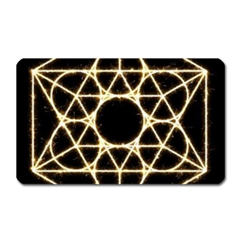 Sacred Geometry: Metatron Magnet (Rectangular) from ArtsNow.com Front