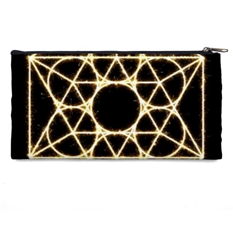 Sacred Geometry: Metatron Pencil Case from ArtsNow.com Back