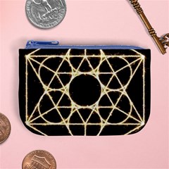 Sacred Geometry: Metatron Mini Coin Purse from ArtsNow.com Front