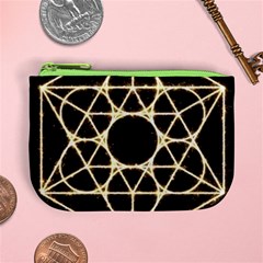 Sacred Geometry: Metatron Mini Coin Purse from ArtsNow.com Front