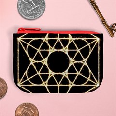 Sacred Geometry: Metatron Mini Coin Purse from ArtsNow.com Front