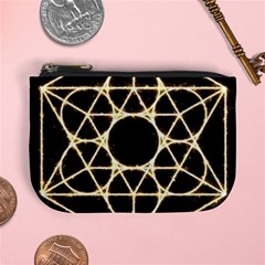 Sacred Geometry: Metatron Mini Coin Purse from ArtsNow.com Front