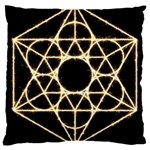 Sacred Geometry: Metatron Large Cushion Case (One Side)