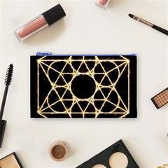 Sacred Geometry: Metatron Cosmetic Bag (Small) from ArtsNow.com Front
