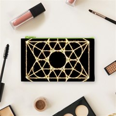 Sacred Geometry: Metatron Cosmetic Bag (Small) from ArtsNow.com Front