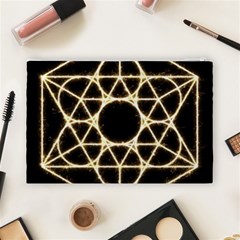 Sacred Geometry: Metatron Cosmetic Bag (Large) from ArtsNow.com Back