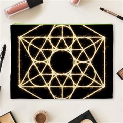 Sacred Geometry: Metatron Cosmetic Bag (XL) from ArtsNow.com Front