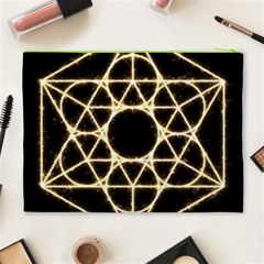 Sacred Geometry: Metatron Cosmetic Bag (XL) from ArtsNow.com Back