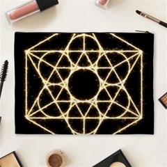 Sacred Geometry: Metatron Cosmetic Bag (XL) from ArtsNow.com Back