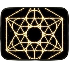 Sacred Geometry: Metatron Double Sided Fleece Blanket (Mini) from ArtsNow.com 35 x27  Blanket Back