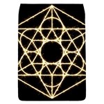 Sacred Geometry: Metatron Removable Flap Cover (L)