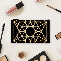 Sacred Geometry: Metatron Cosmetic Bag (Small) from ArtsNow.com Front