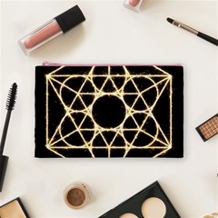 Sacred Geometry: Metatron Cosmetic Bag (Medium) from ArtsNow.com Front