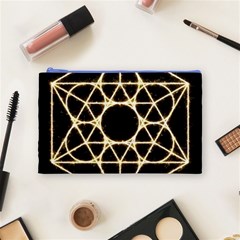 Sacred Geometry: Metatron Cosmetic Bag (Medium) from ArtsNow.com Front