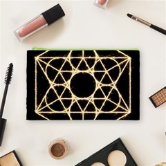 Sacred Geometry: Metatron Cosmetic Bag (Medium) from ArtsNow.com Front