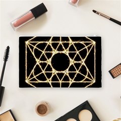Sacred Geometry: Metatron Cosmetic Bag (Medium) from ArtsNow.com Back
