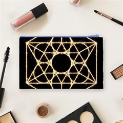 Sacred Geometry: Metatron Cosmetic Bag (Medium) from ArtsNow.com Back