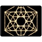 Sacred Geometry: Metatron Double Sided Fleece Blanket (Large)