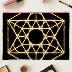 Sacred Geometry: Metatron Cosmetic Bag (XXXL) from ArtsNow.com Back