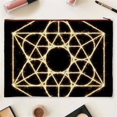 Sacred Geometry: Metatron Cosmetic Bag (XXXL) from ArtsNow.com Back