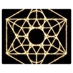 Sacred Geometry: Metatron Double Sided Flano Blanket (Medium)