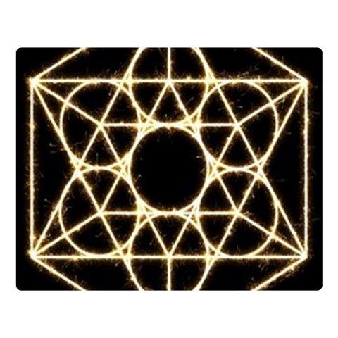 Sacred Geometry: Metatron Double Sided Flano Blanket (Large) from ArtsNow.com 80 x60  Blanket Front