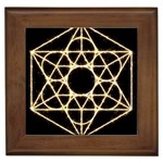 Sacred Geometry: Metatron Framed Tile