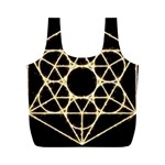 Sacred Geometry: Metatron Full Print Recycle Bag (M)