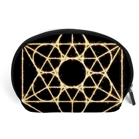 Sacred Geometry: Metatron Accessory Pouch (Large) from ArtsNow.com Front