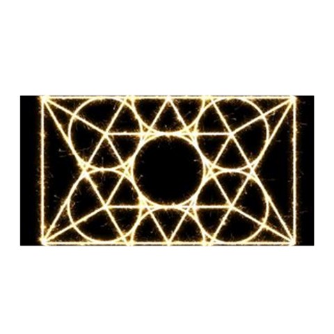 Sacred Geometry: Metatron Satin Wrap from ArtsNow.com Front