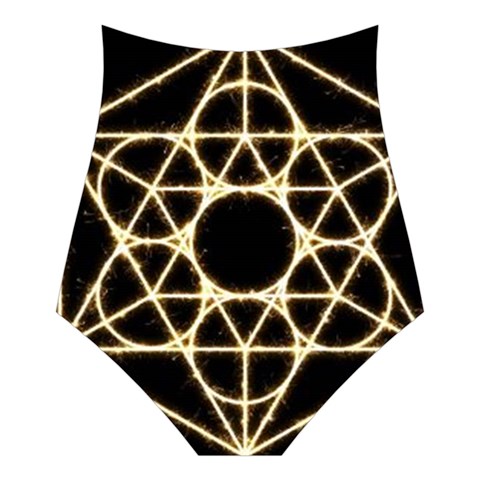 Sacred Geometry: Metatron Halter Swimsuit from ArtsNow.com Back