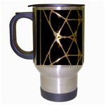 Sacred Geometry: Metatron Travel Mug (Silver Gray)