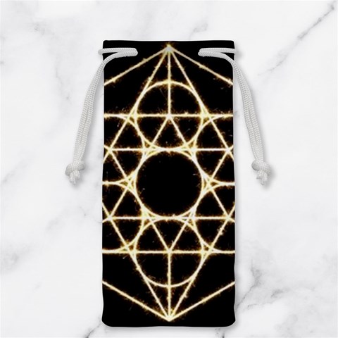 Sacred Geometry: Metatron Jewelry Bag from ArtsNow.com Front