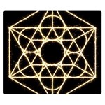 Sacred Geometry: Metatron Double Sided Flano Blanket (Small)