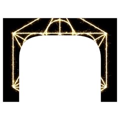 Sacred Geometry: Metatron Toiletries Pouch from ArtsNow.com Front